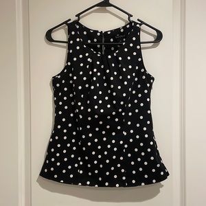 WHBM Polka Dot Blouse,